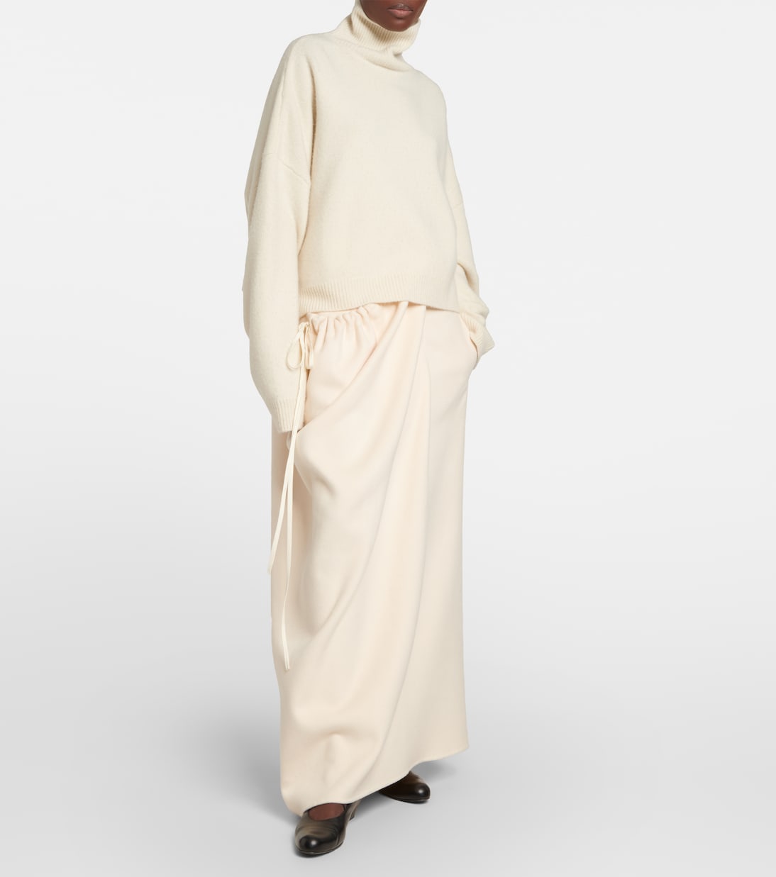 Jersey de cuello alto Ezio de lana y cachemir | The Row