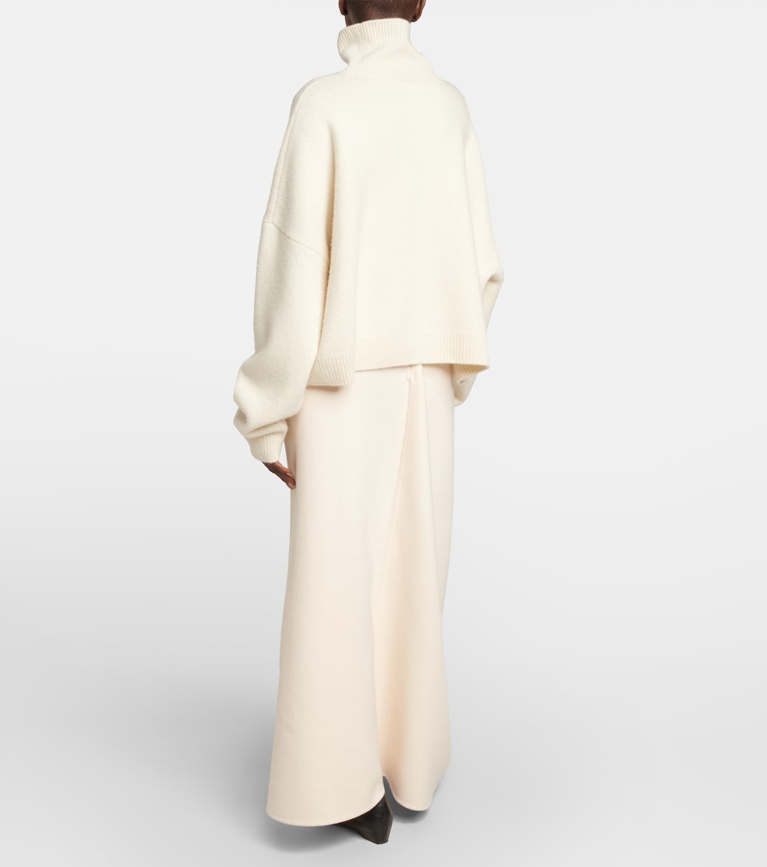 Jersey de cuello alto Ezio de lana y cachemir | The Row