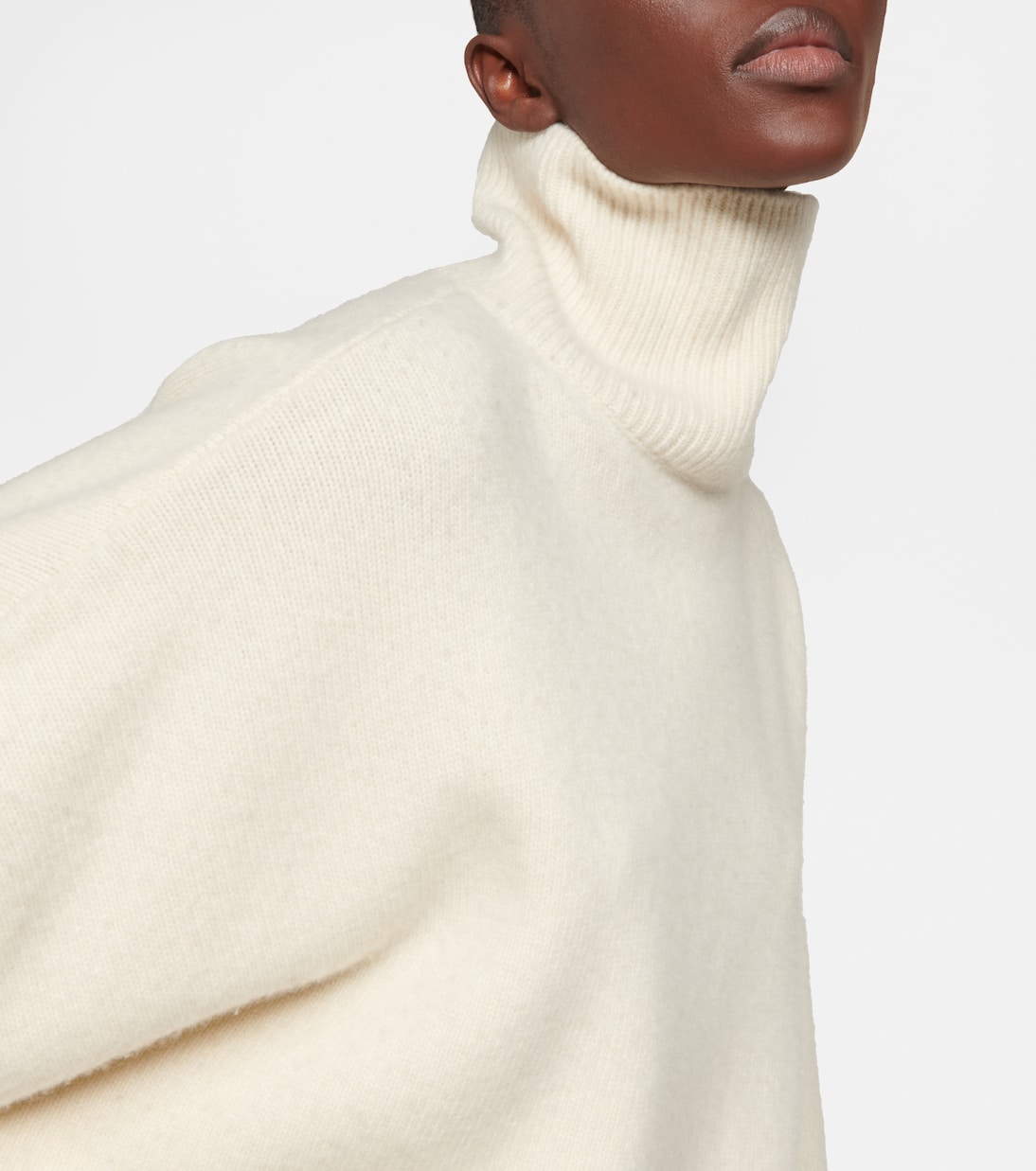 Jersey de cuello alto Ezio de lana y cachemir | The Row