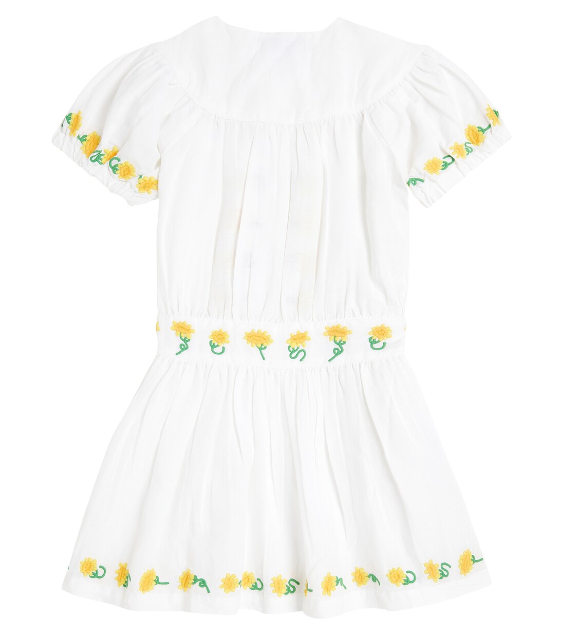 Floral linen and cotton dress | Stella McCartney Kids