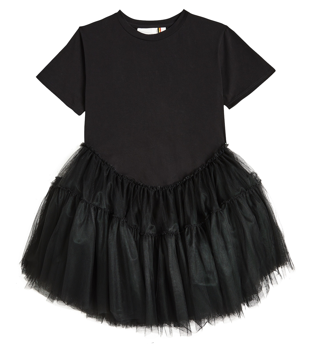 Jersey and tulle dress | Caroline Bosmans