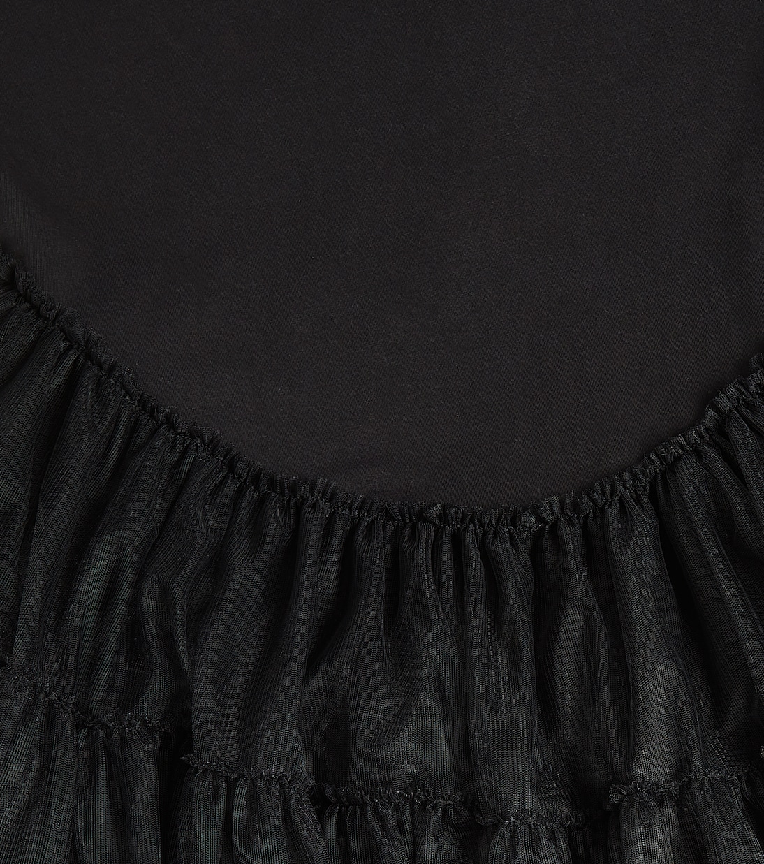 Jersey and tulle dress | Caroline Bosmans