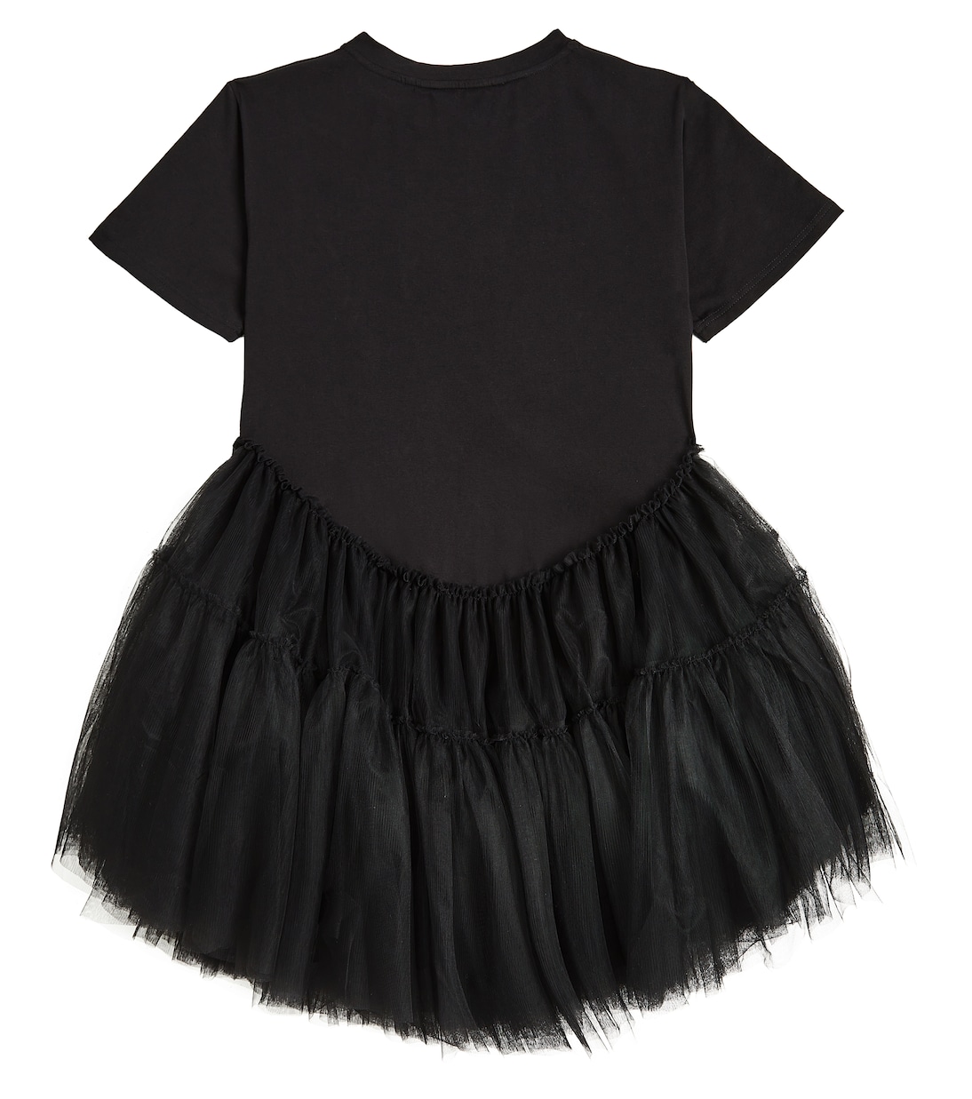 Jersey and tulle dress | Caroline Bosmans