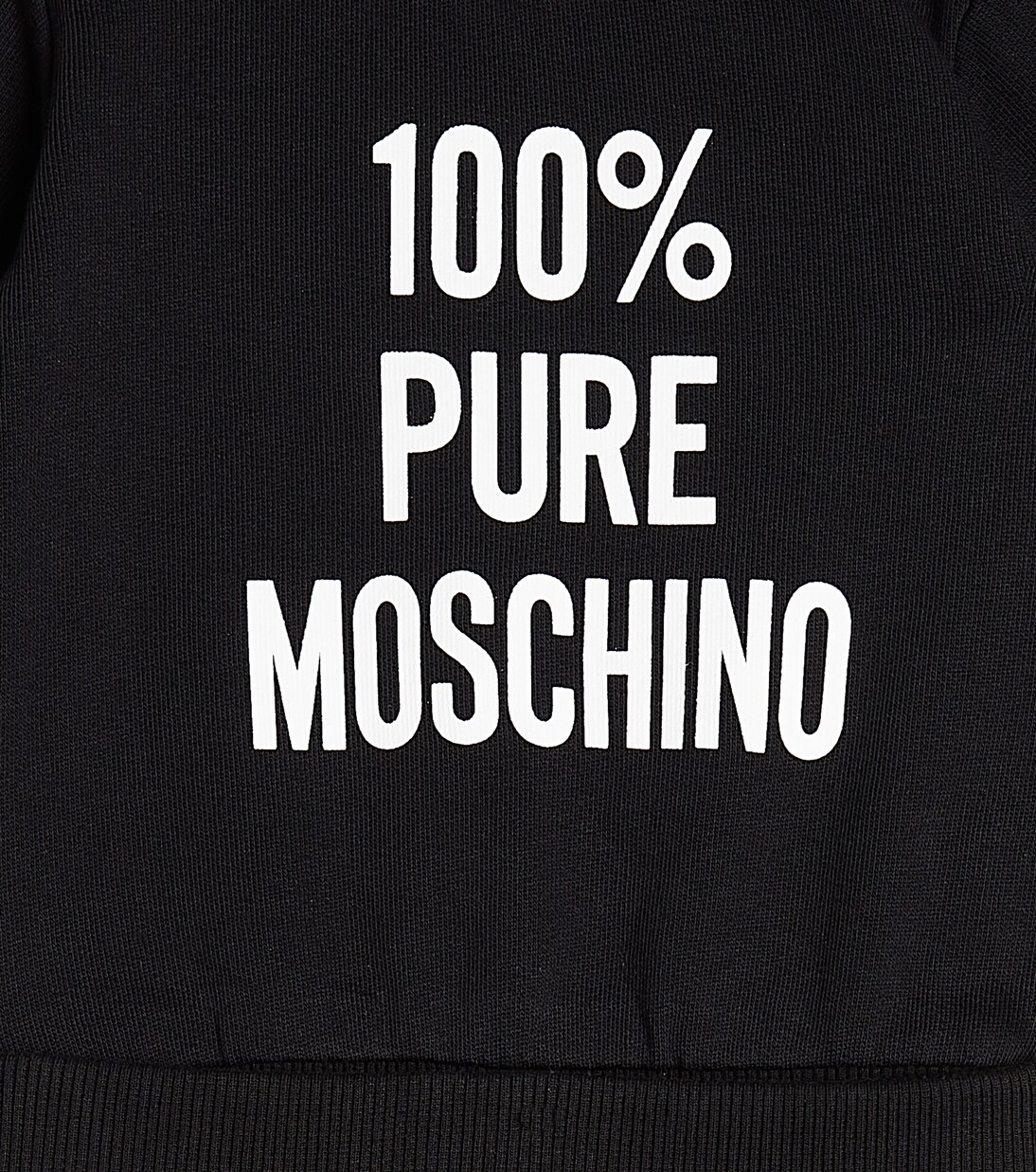 婴幼儿 — 印花棉质针织运动服 | Moschino Kids