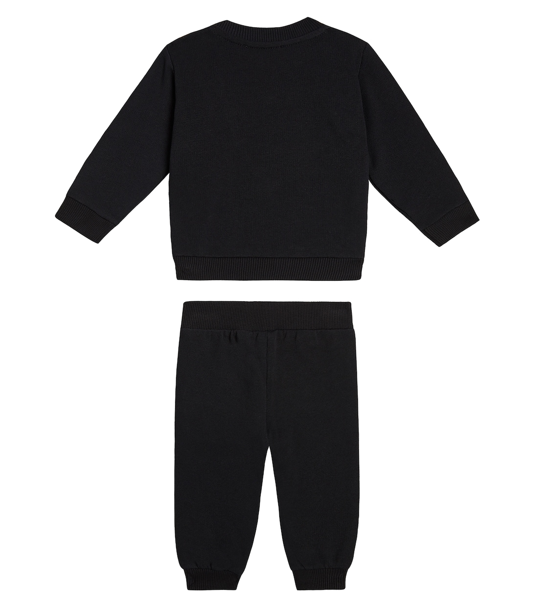 婴幼儿 — 印花棉质针织运动服 | Moschino Kids