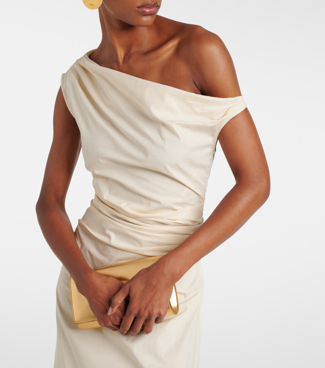 Robe longue Maxi Phare en coton mélangé | Staud