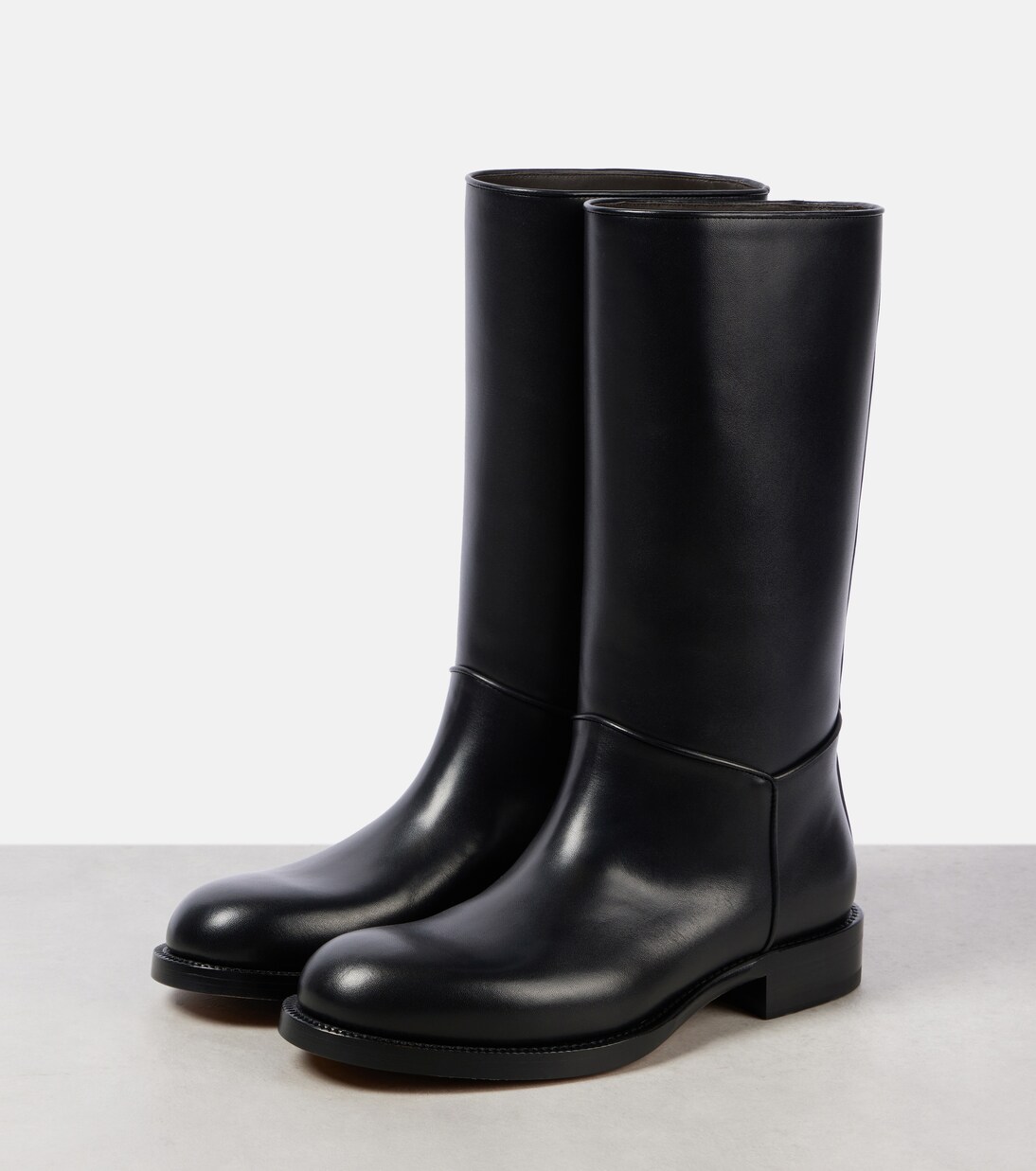 Botas altas Nobilis de piel | The Row
