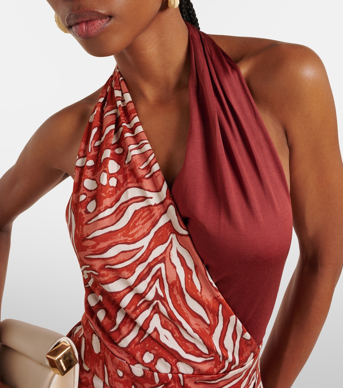 Abito a portafoglio Chase in jersey | Diane von Furstenberg