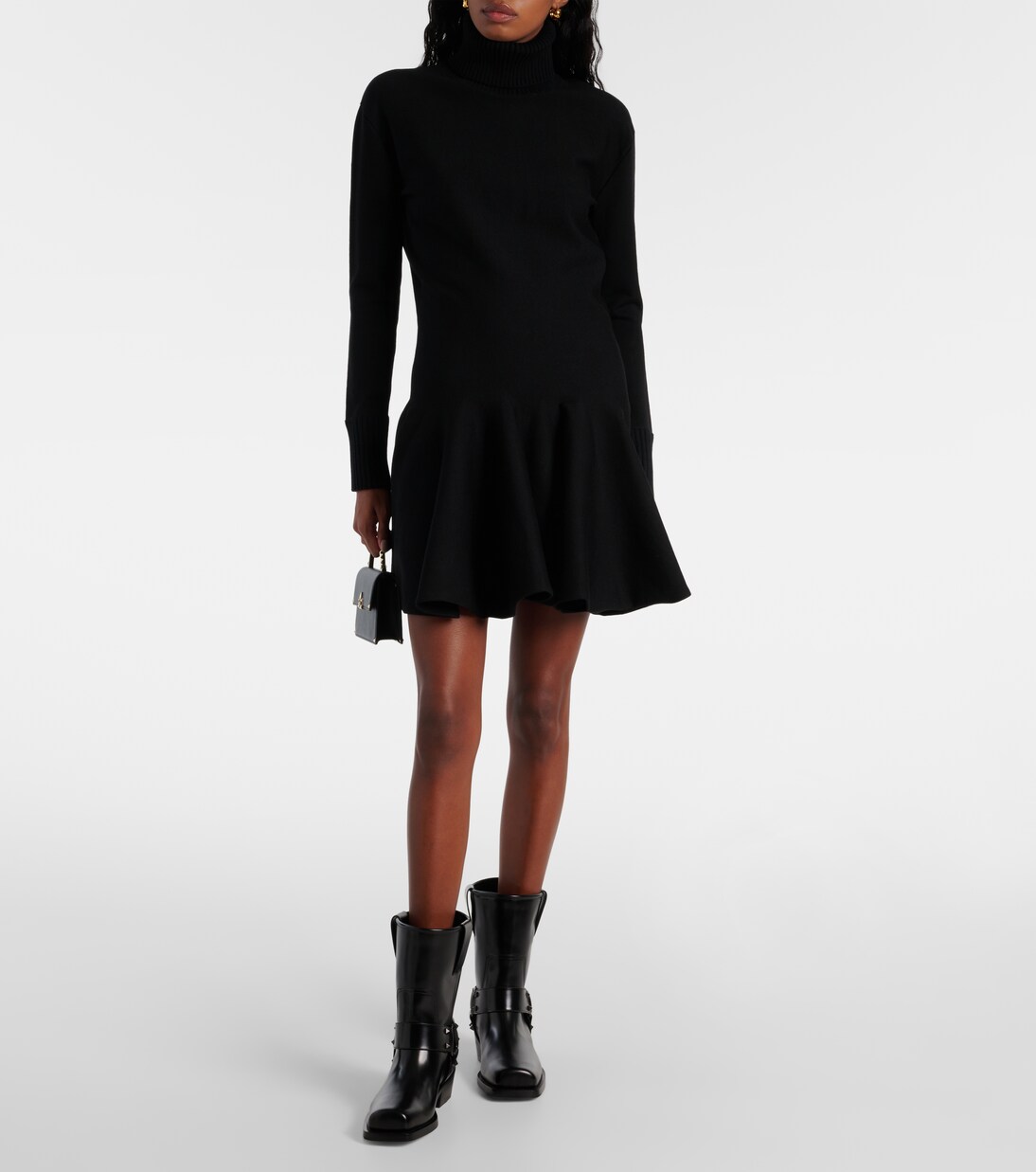 Rockstud leather biker boots | Valentino Garavani