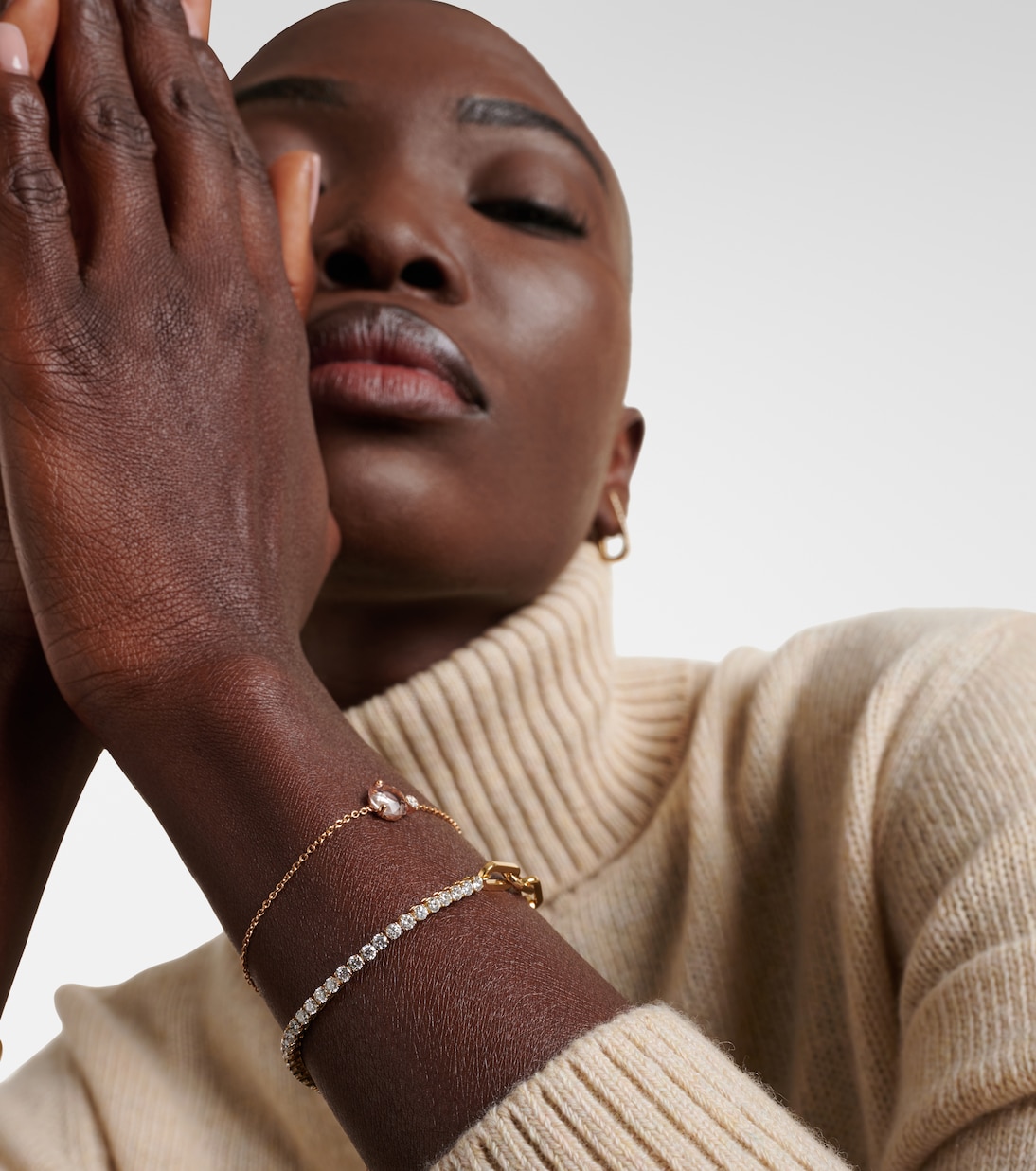 Bracciale Link in oro 18kt con diamanti | Bucherer Fine Jewellery