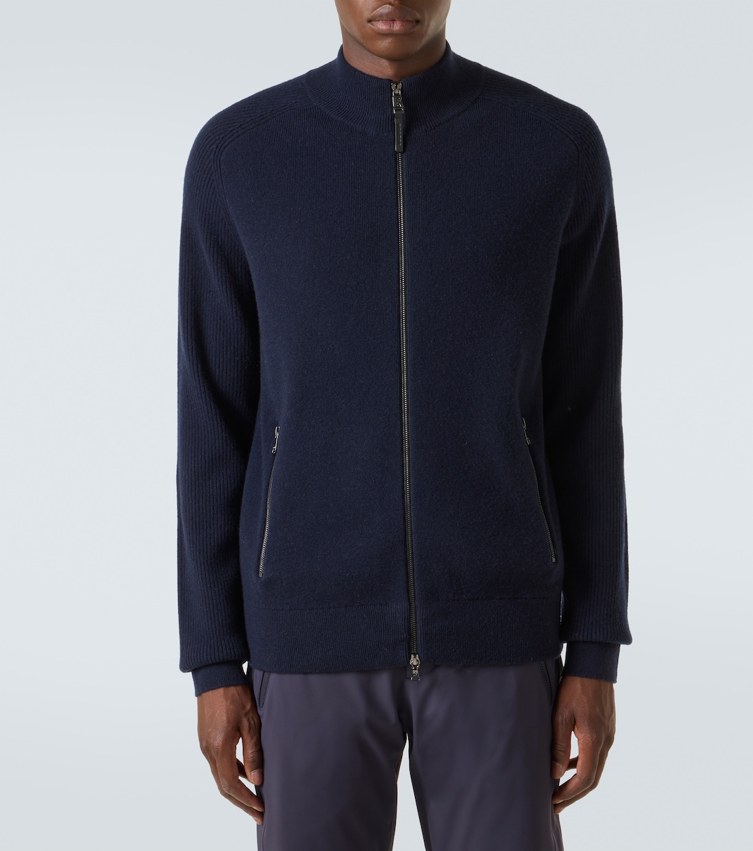 Dexter wool and cashmere zip-up sweater | Bogner