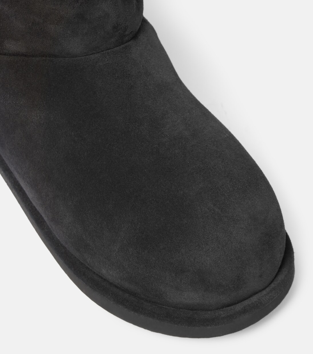 Overknee-Stiefel Heidi 15 aus Veloursleder | Amina Muaddi