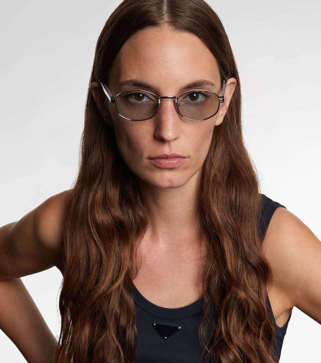 Oval sunglasses | Prada