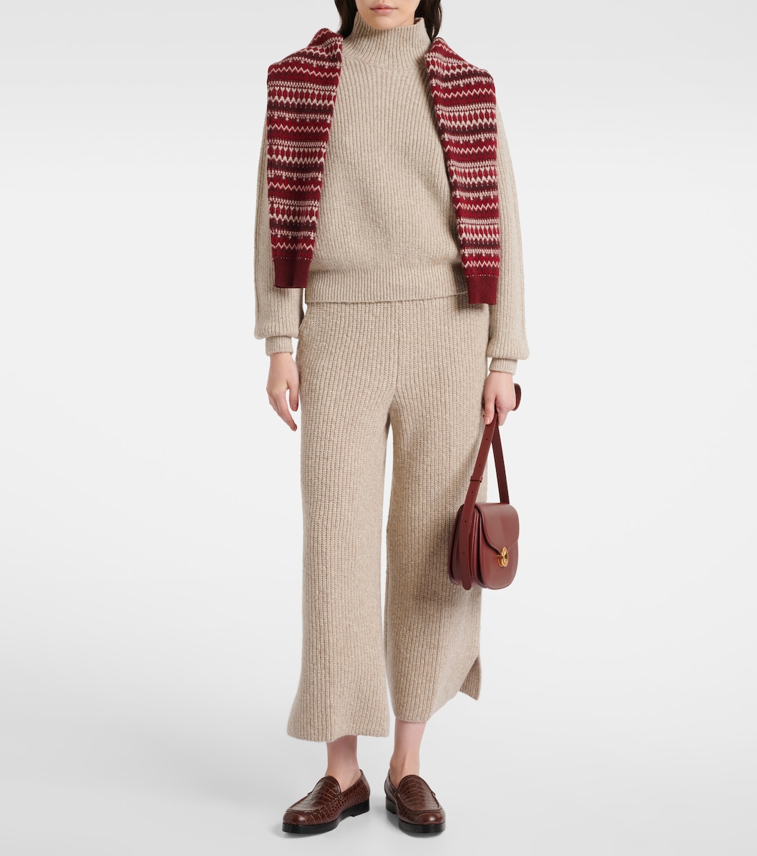 Bolso cruzado Ghiera Small de piel | Loro Piana