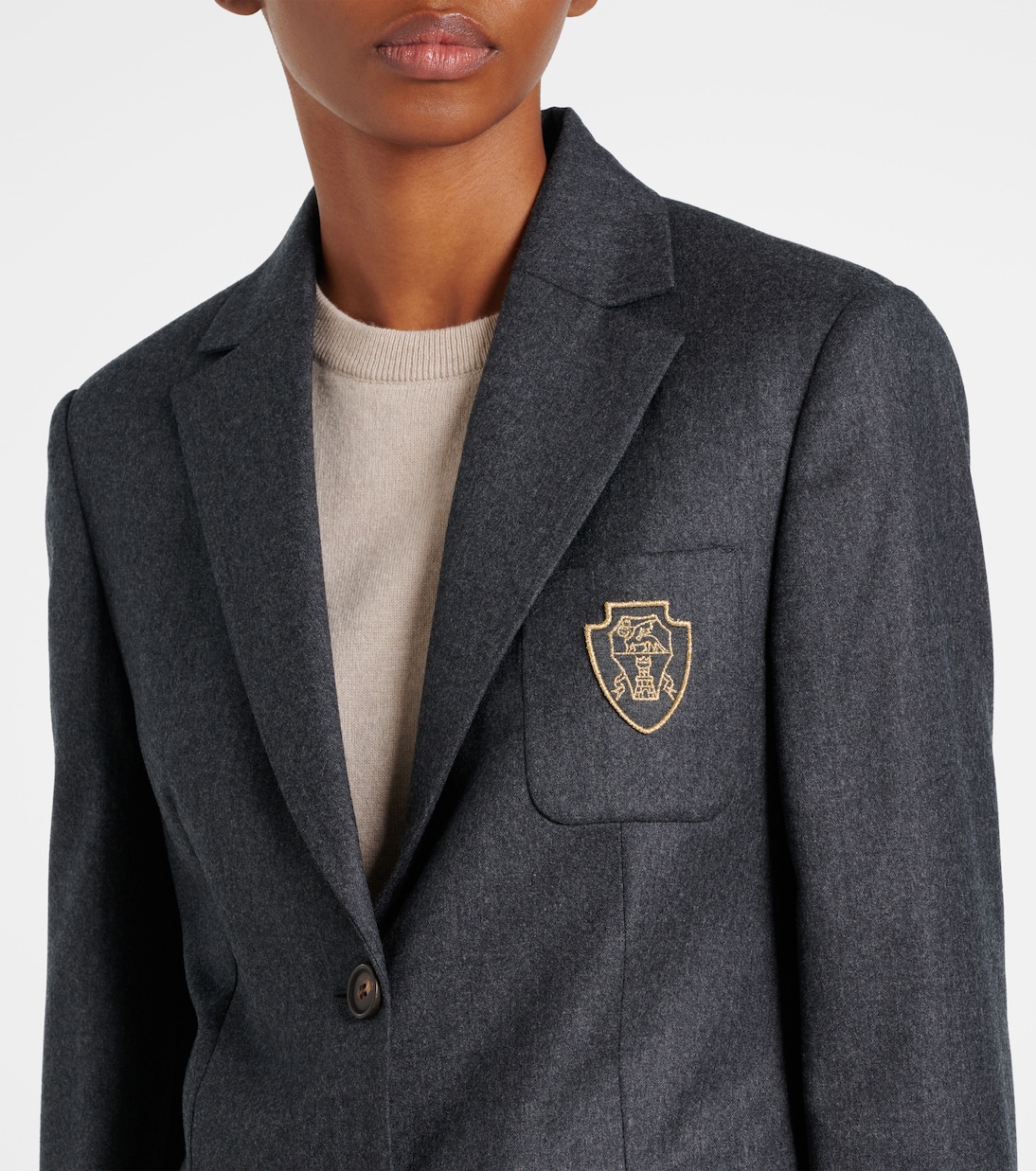 Blazer de lana | Brunello Cucinelli