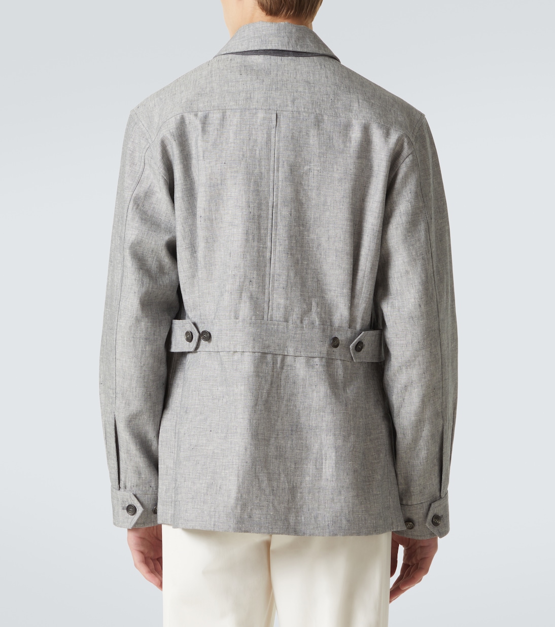 Linen field jacket | Dunhill