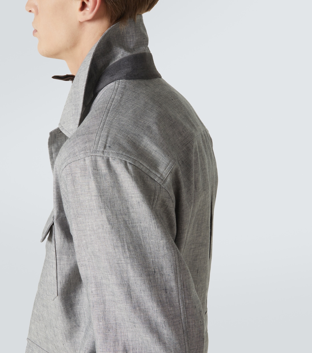 Linen field jacket | Dunhill