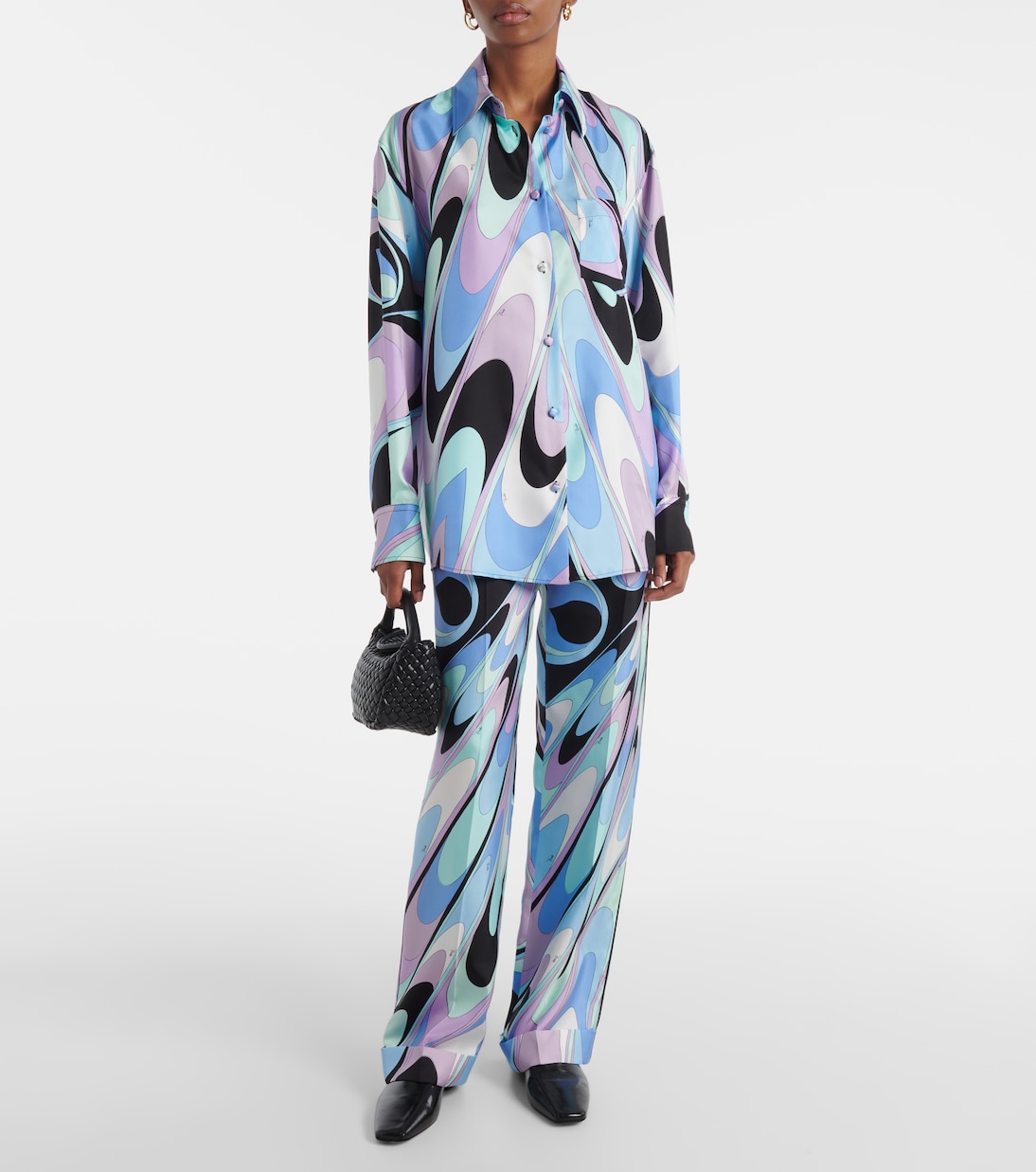 Pyjamahemd Iride aus Seiden-Twill | Pucci