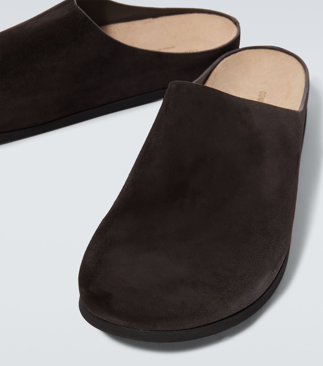 Suede clogs | Common Projects