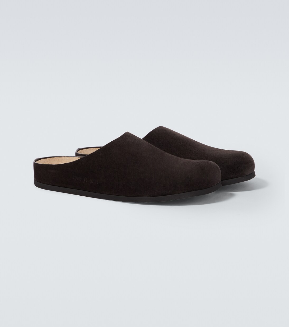Suede clogs | Common Projects