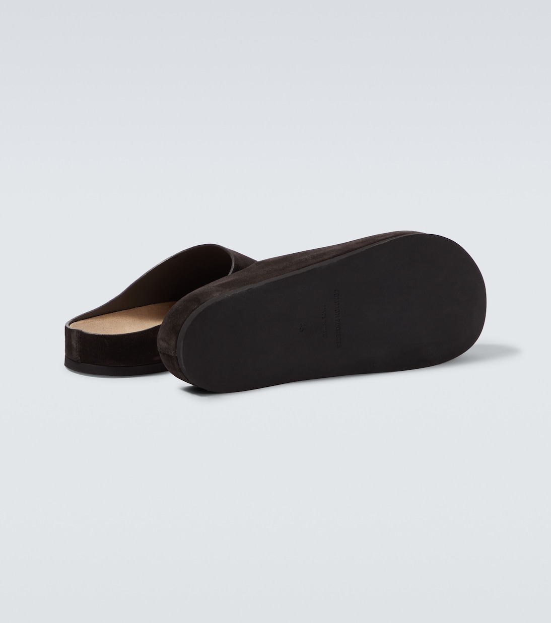 Suede clogs | Common Projects