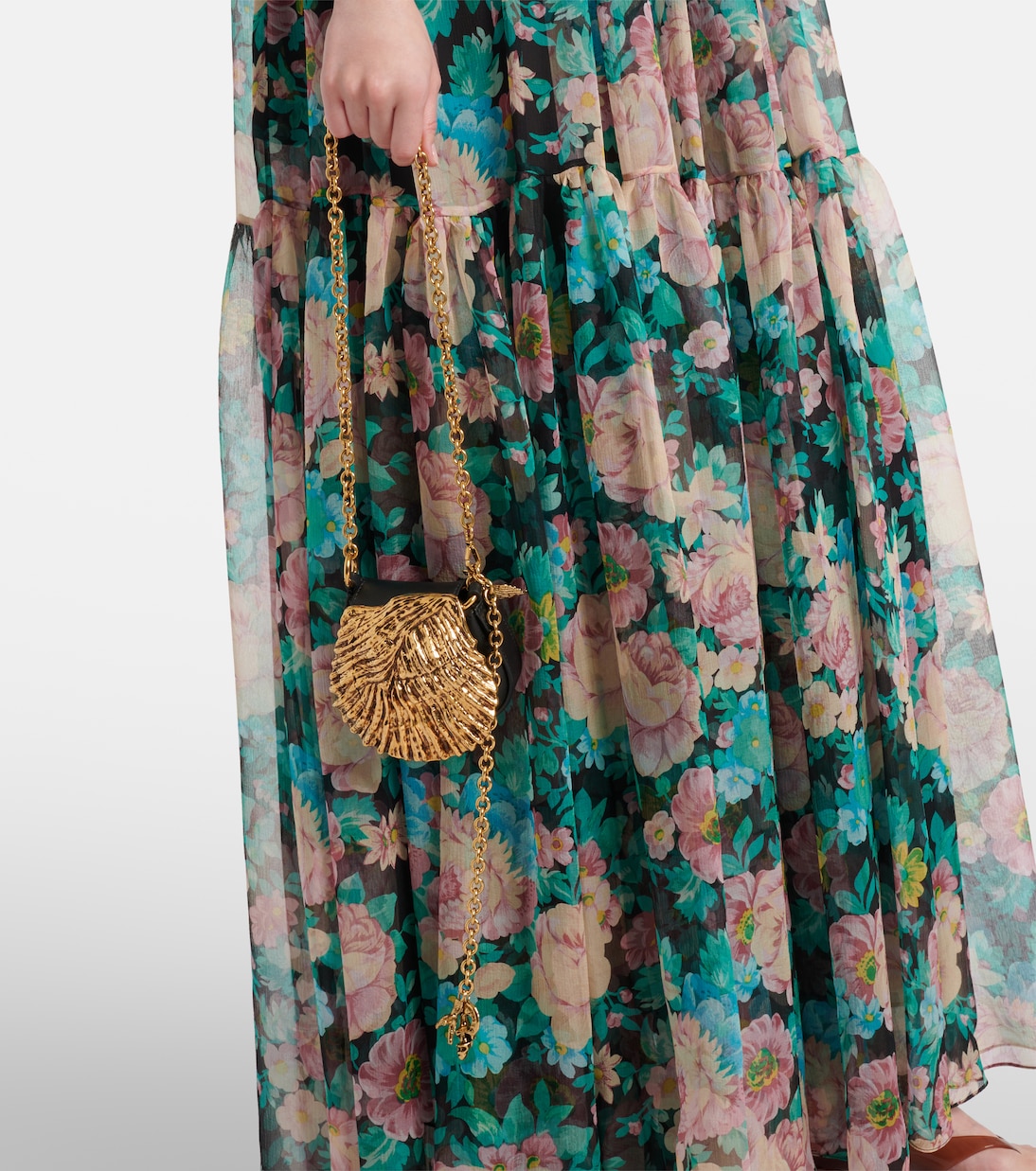 Sea Treasures Mini leather clutch | Chloé