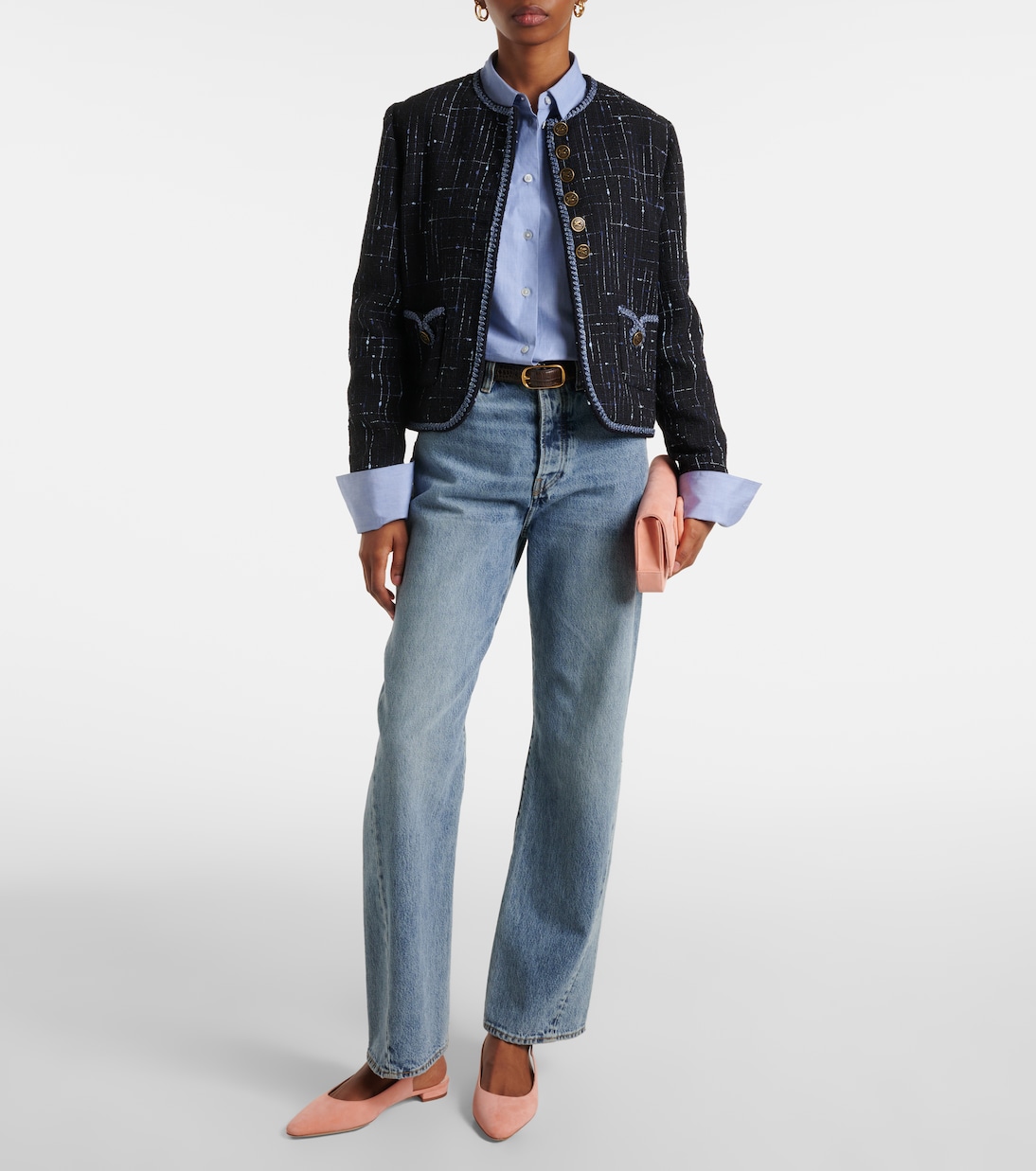 Sawra 10 suede slingback flats | Manolo Blahnik