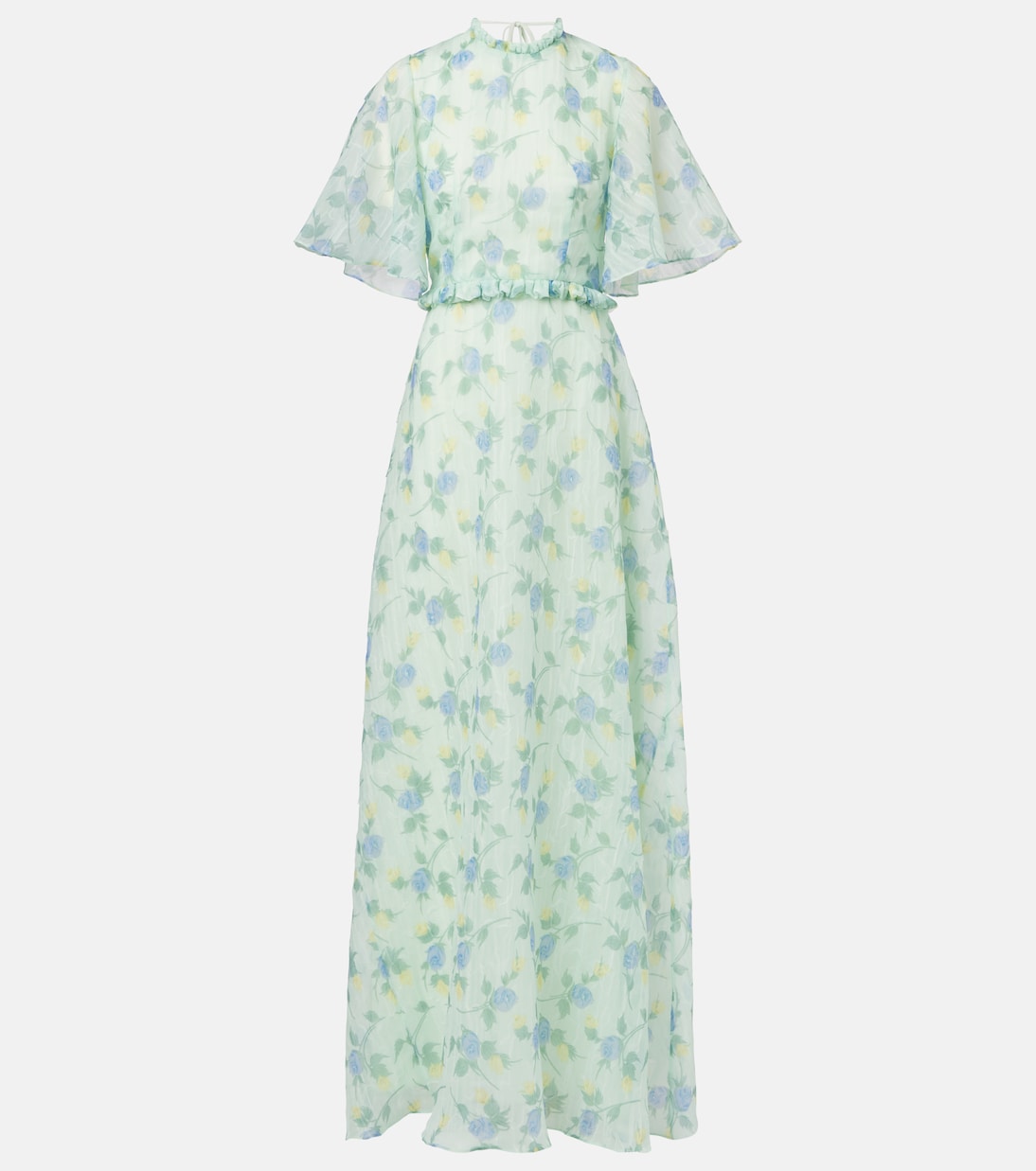 Robe longue Heather à fleurs | Markarian