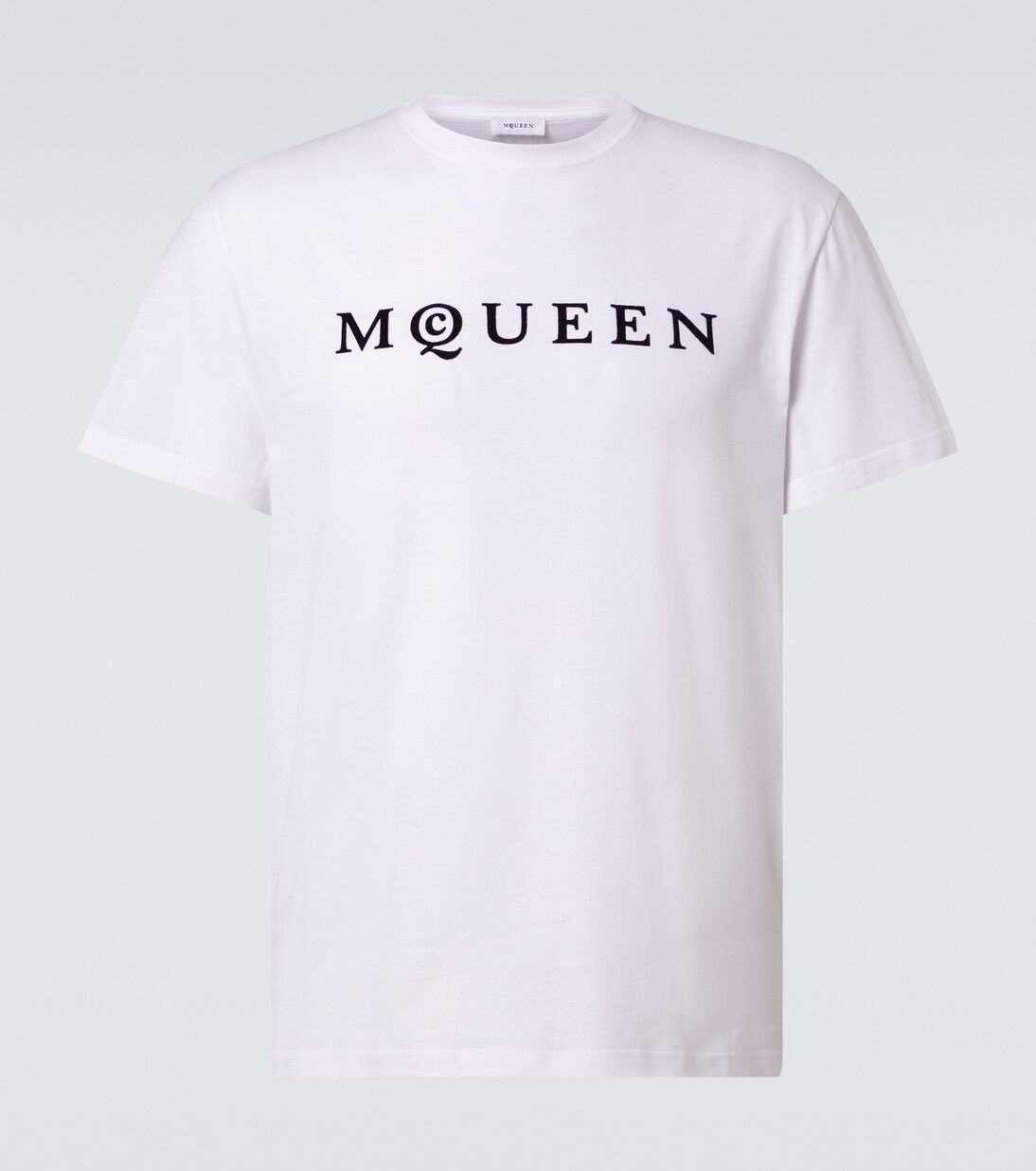 Logo printed cotton T-shirt | McQueen