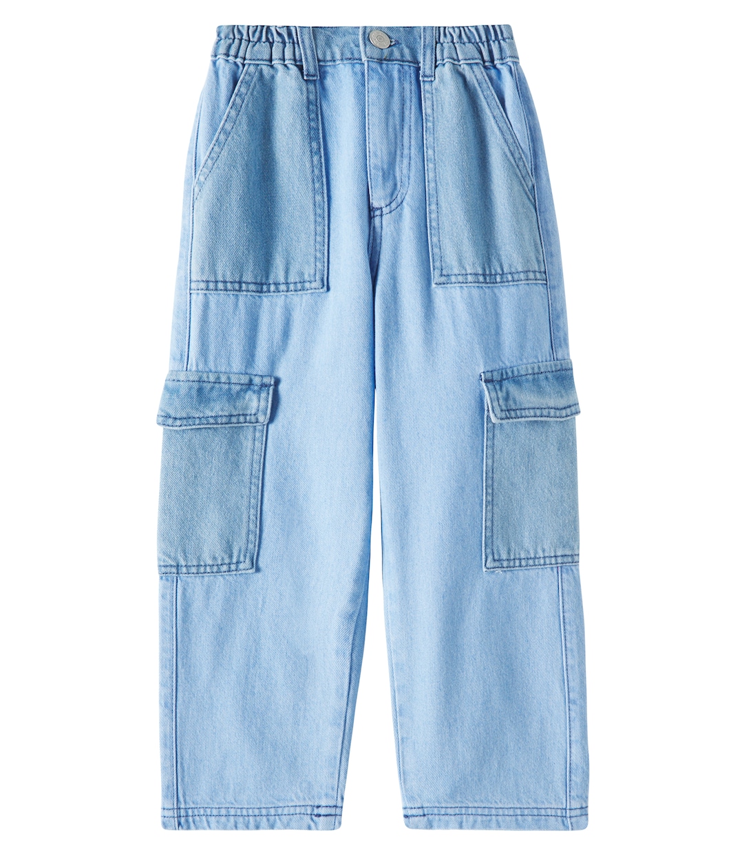 Edelssa colorblocked cargo jeans | The New Society