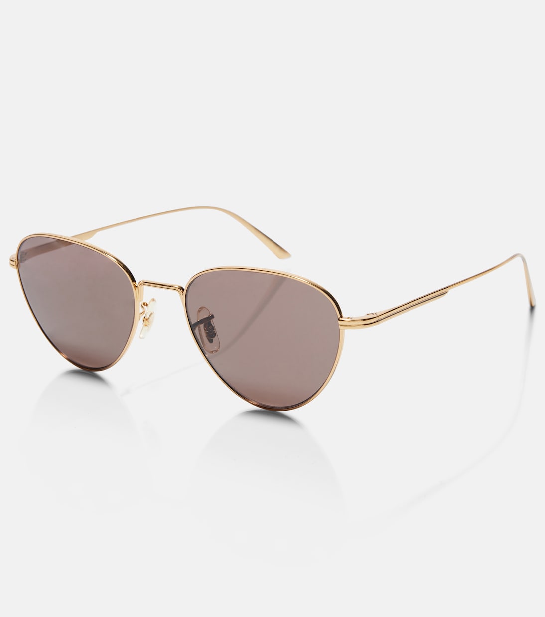 x Oliver Peoples Aviator sunglasses | Khaite