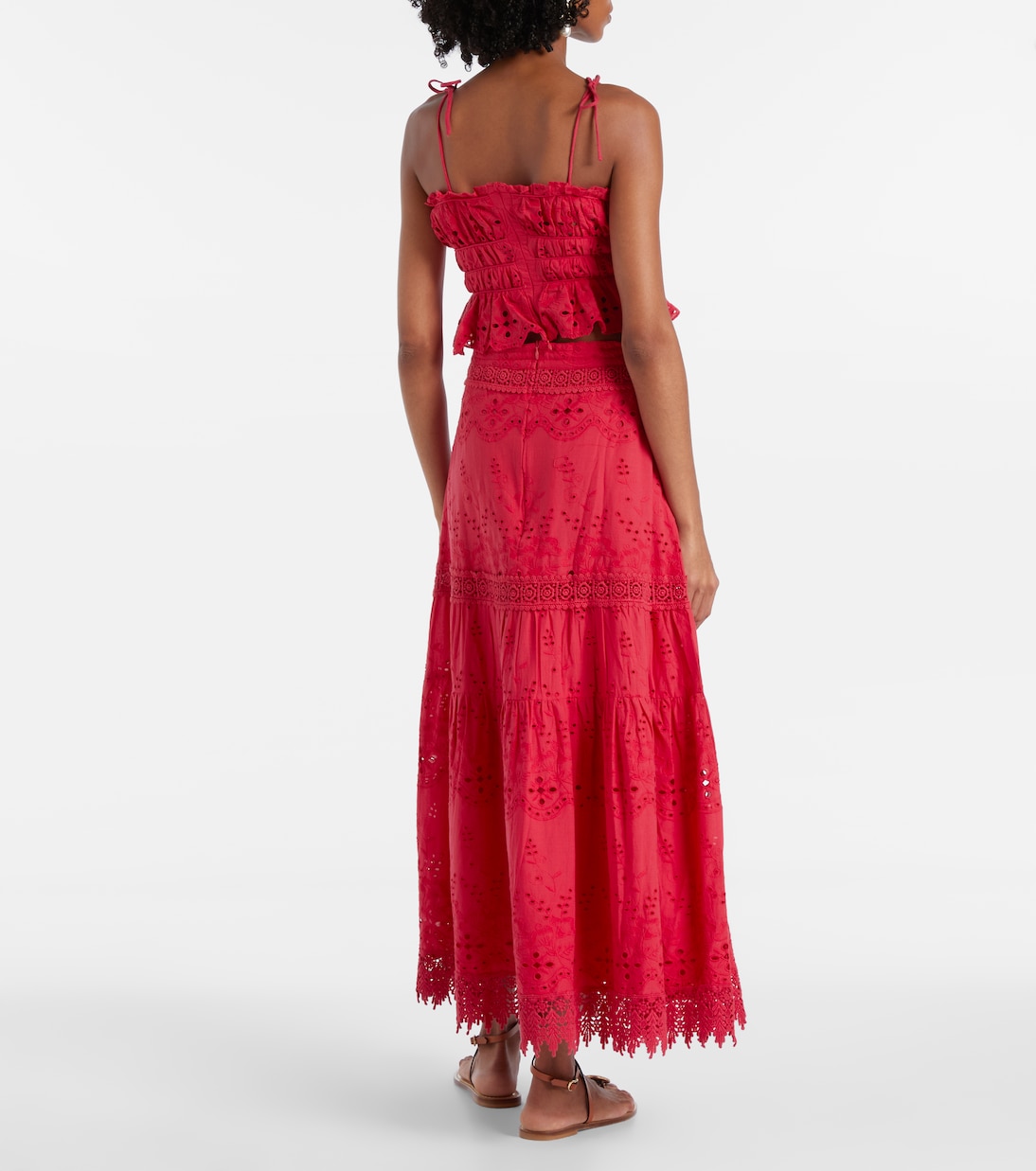 Cropped-Top aus Baumwolle | Melissa Odabash