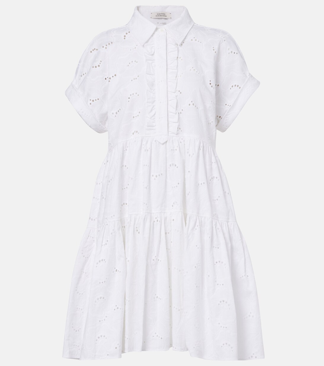 Summer Blossom broderie anglaise minidress | Dorothee Schumacher