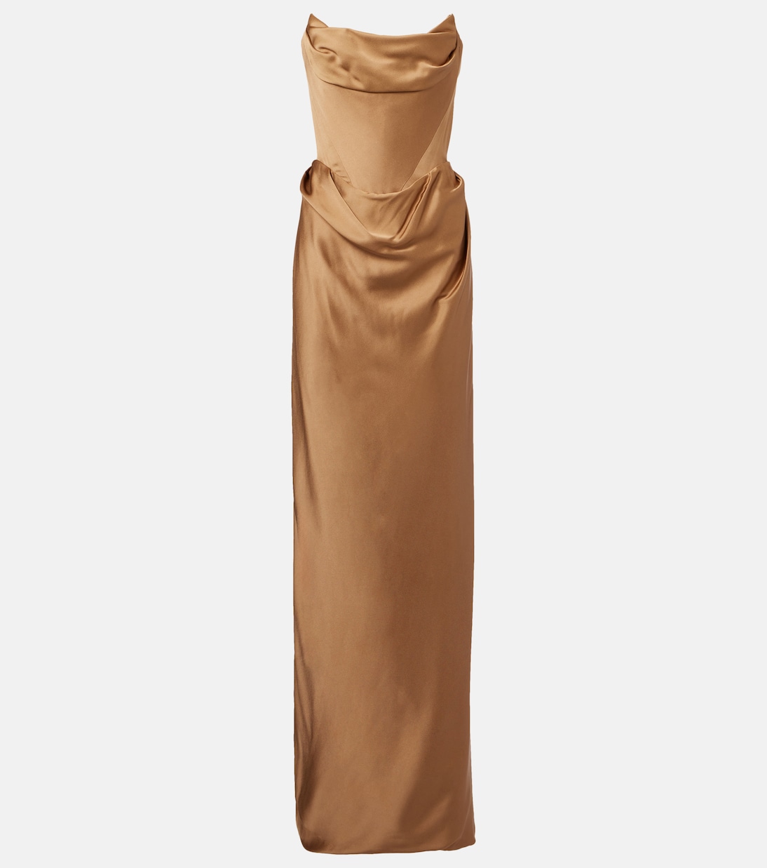 Galaxyno strapless satin corset gown | Vivienne Westwood