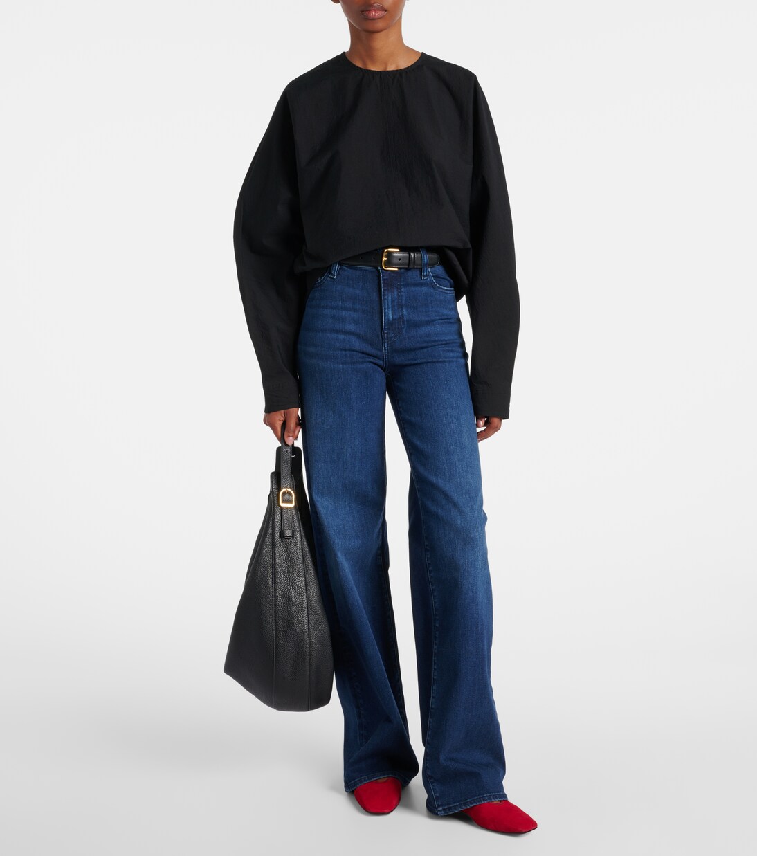 Le Slim Palazzo wide-leg jeans | Frame
