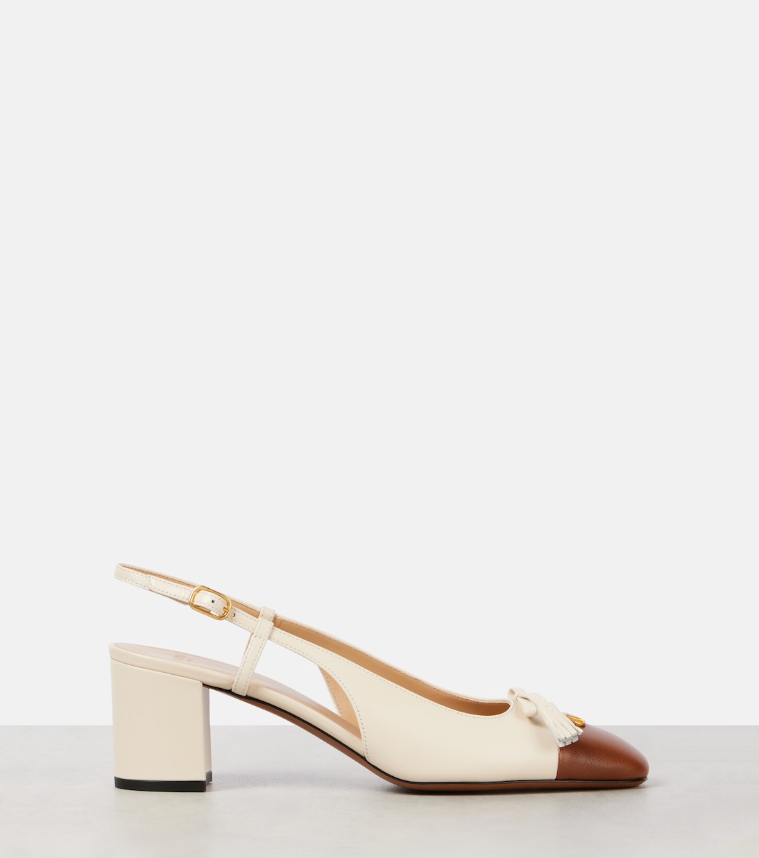 Valet du Roi leather slingback pumps | Valentino Garavani