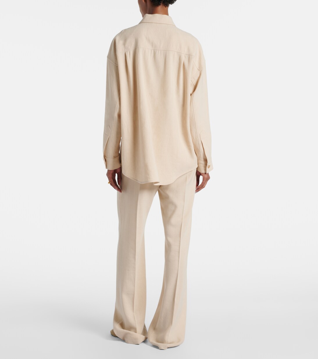 Linen and wool shirt | Loro Piana