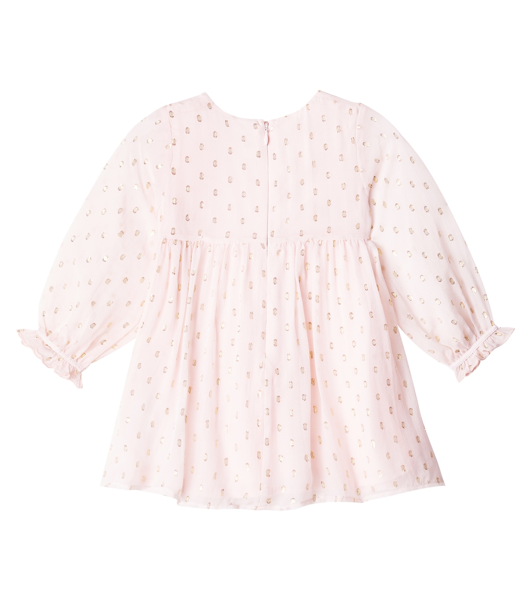 Bébé – Robe en soie mélangée à sequins | Chloé Kids