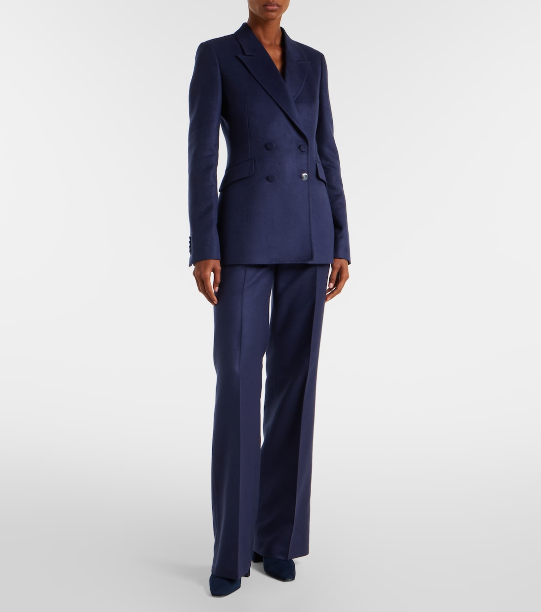 Pantaloni flared Vesta in seta | Gabriela Hearst