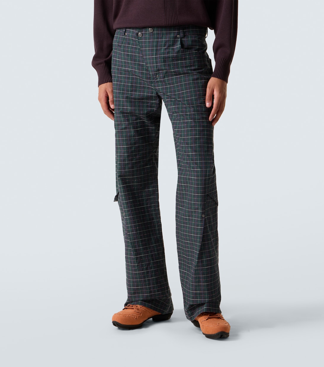 Pantalones anchos Kraner en mezcla de algodón | Kiko Kostadinov