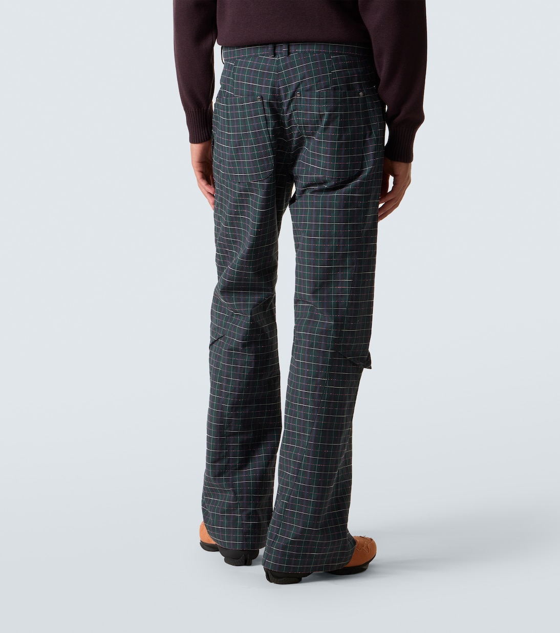 Pantalones anchos Kraner en mezcla de algodón | Kiko Kostadinov