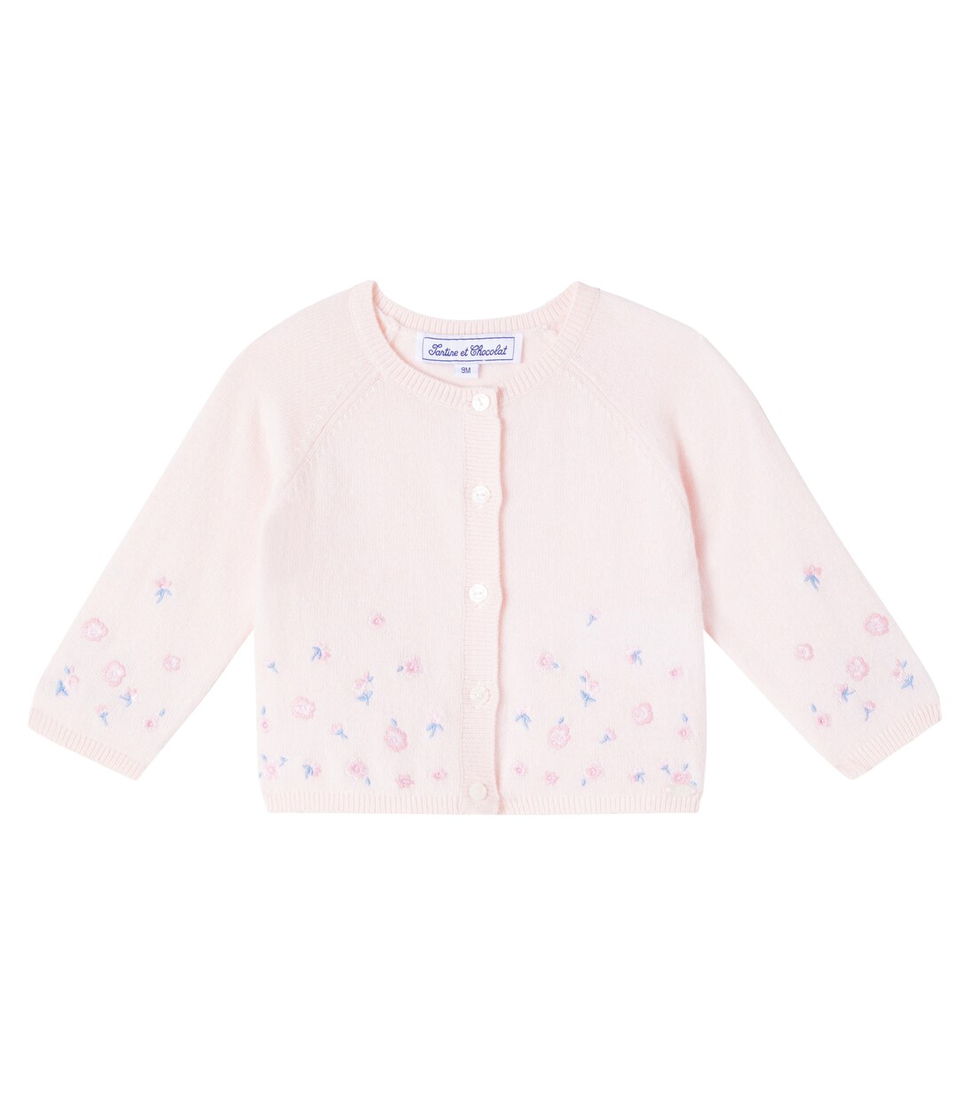 Baby embroidered floral cardigan | Tartine et Chocolat