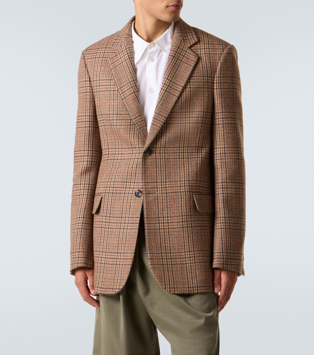 Prince of Wales check wool blazer | Loewe