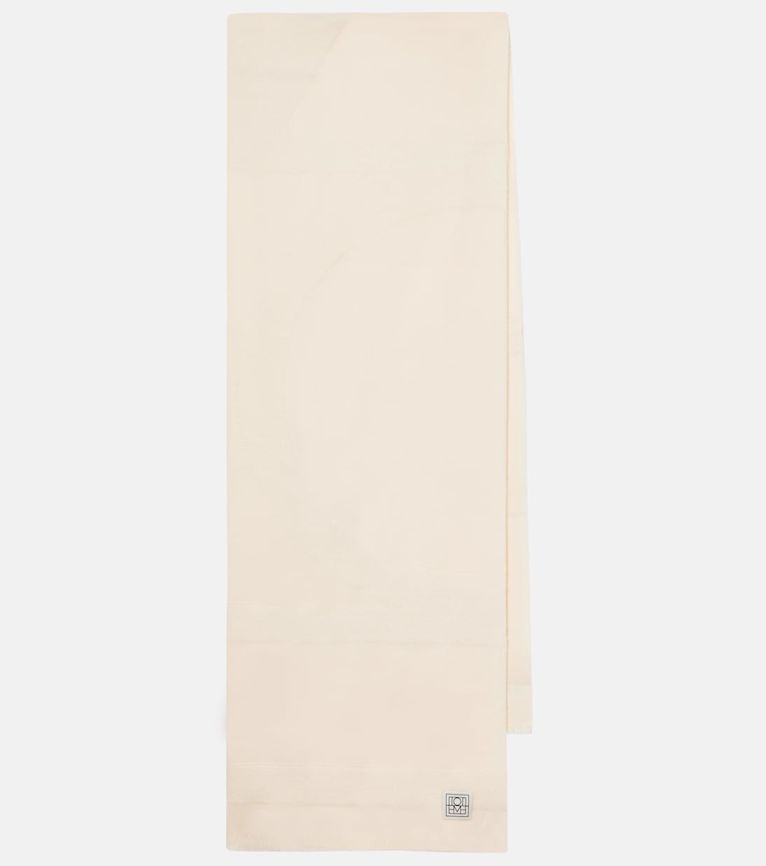 Bufanda Monogram en mezcla de lana y alpaca | Toteme