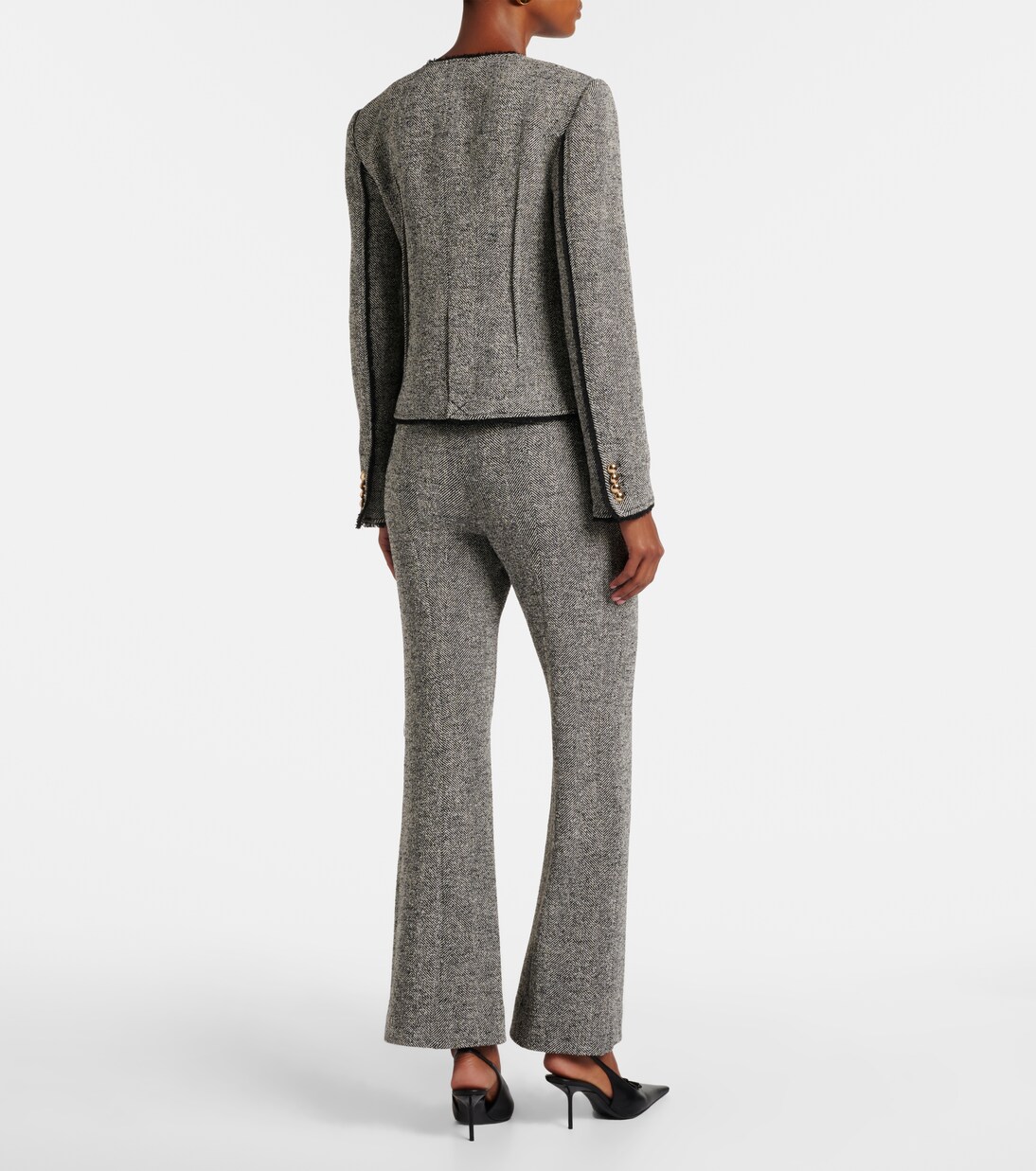 Ivie herringbone jacket | Simkhai