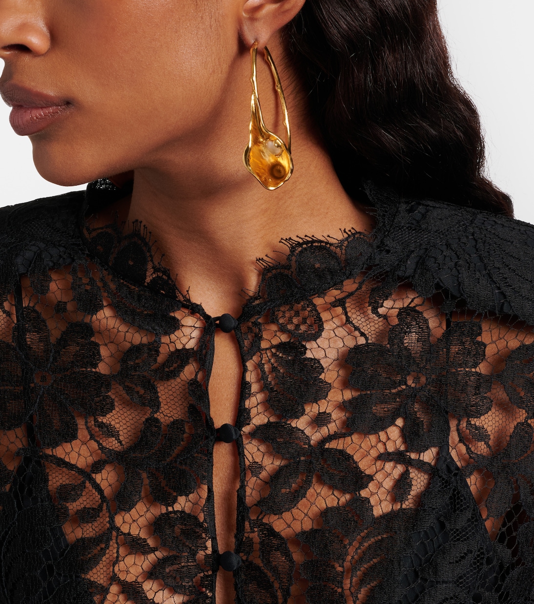 Ohrringe mit Rosenquarz | Chloé