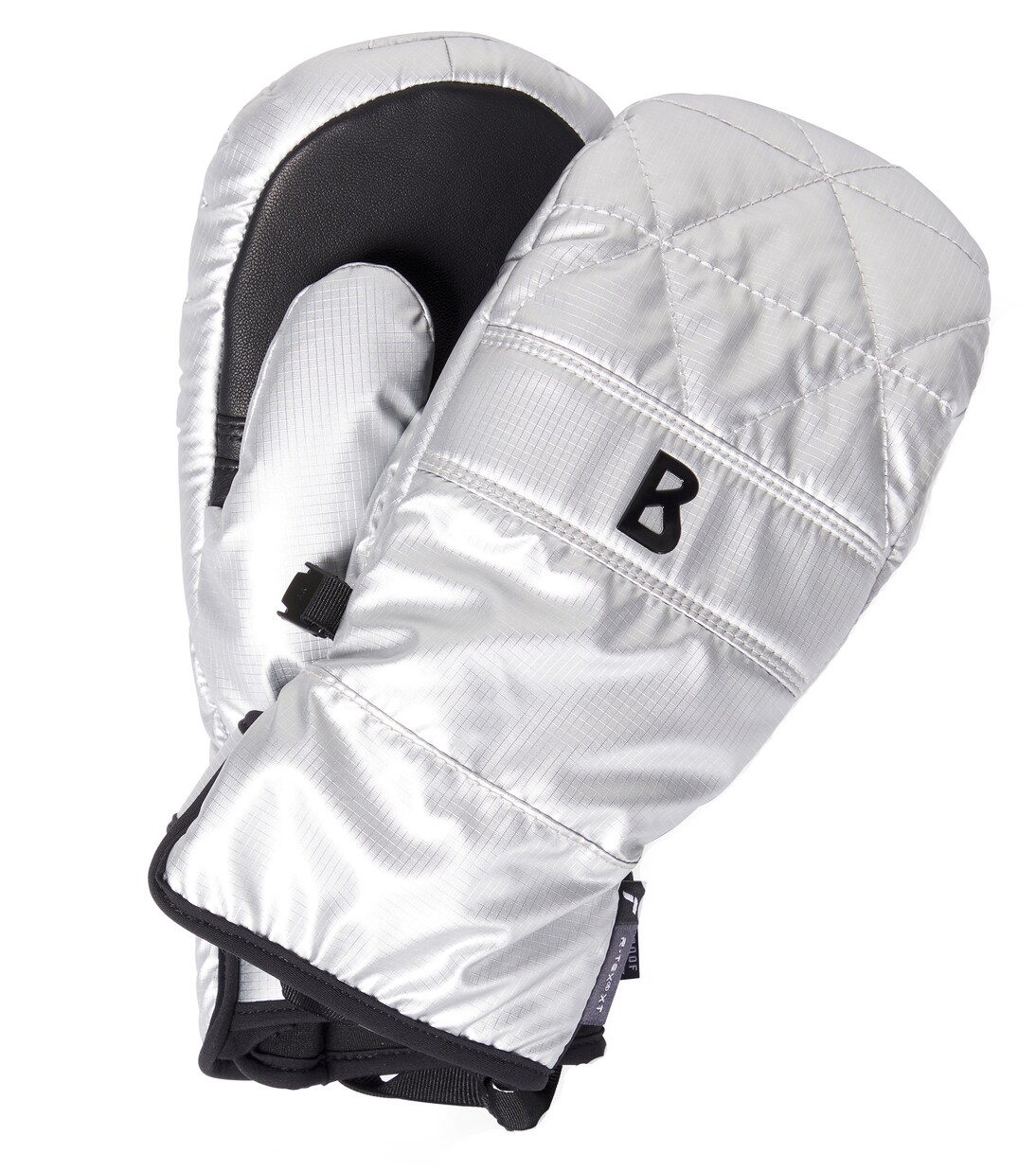 Janne logo quilted mittens | Bogner Kids