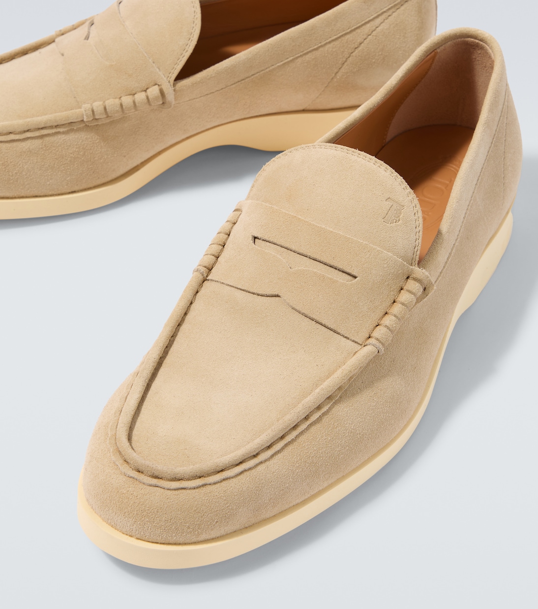 Suede penny loafers | Tod's