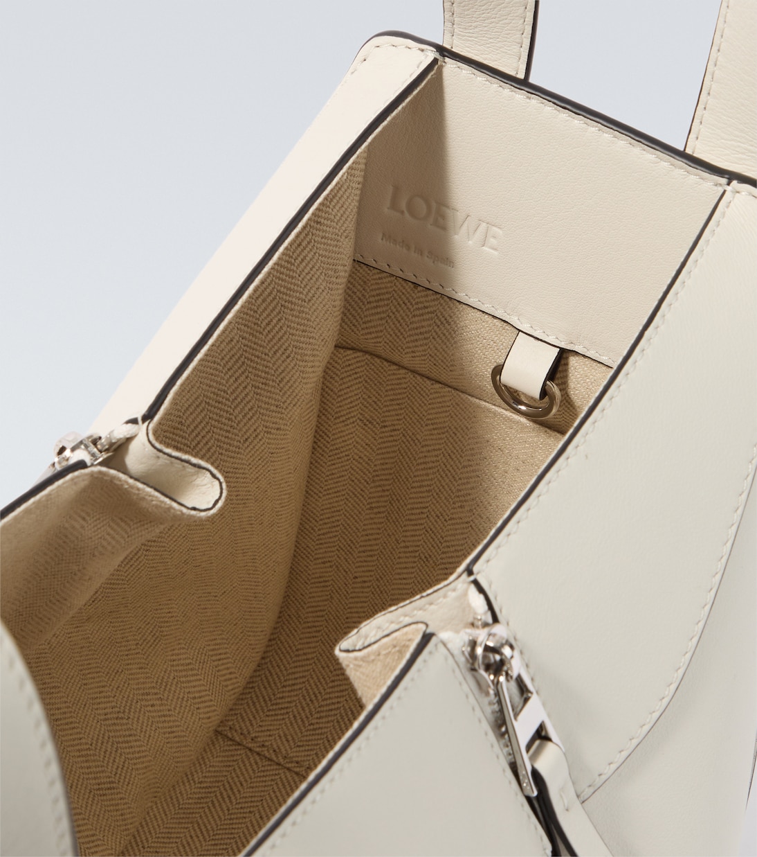 x Louis Wain Hammock leather top-handle bag | Loewe