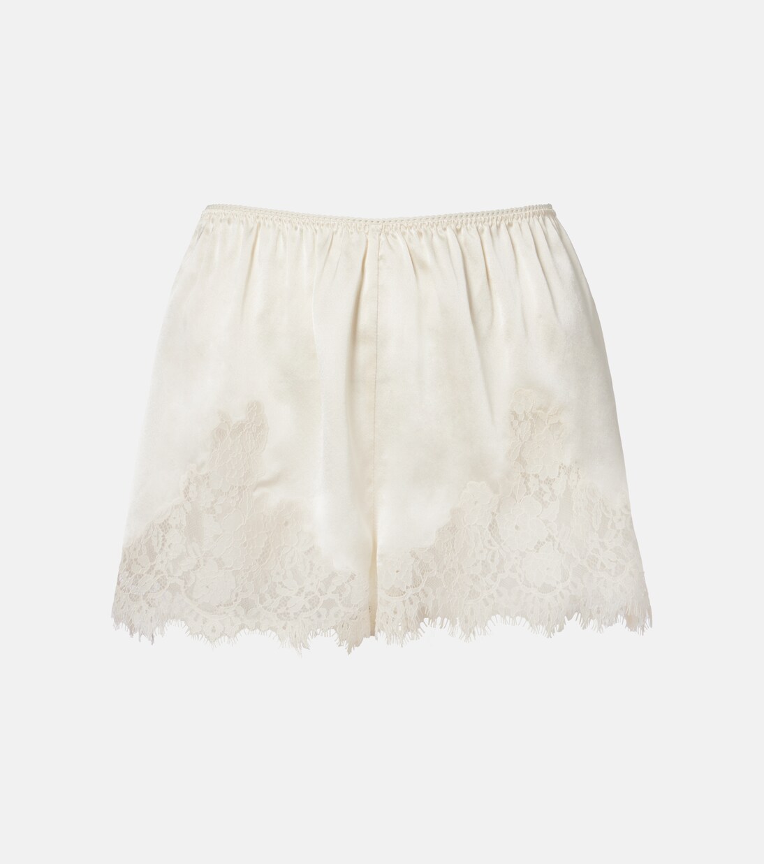 Iona lace-trimmed silk shorts | Dôen